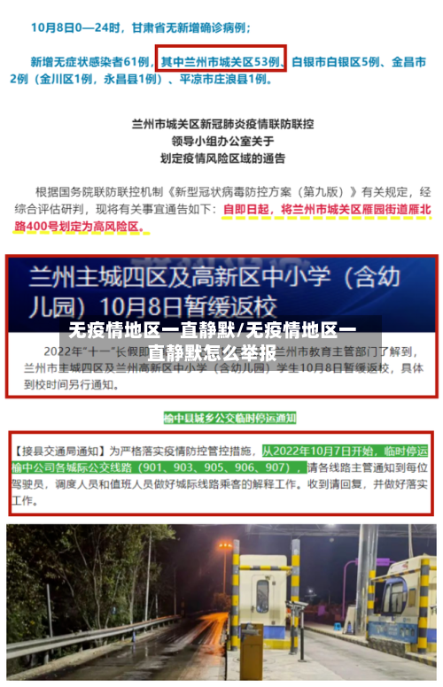 无疫情地区一直静默/无疫情地区一直静默怎么举报-第3张图片