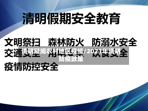 清明期间农村地区疫情/2021年清明防疫政策