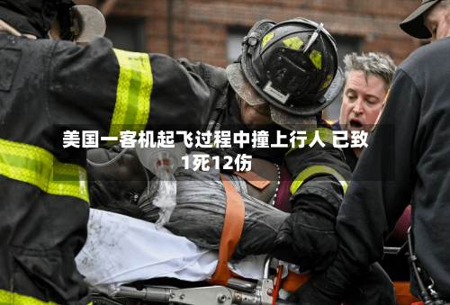 美国一客机起飞过程中撞上行人 已致1死12伤