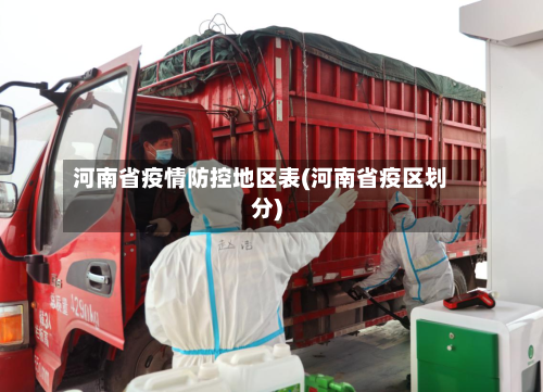 河南省疫情防控地区表(河南省疫区划分)