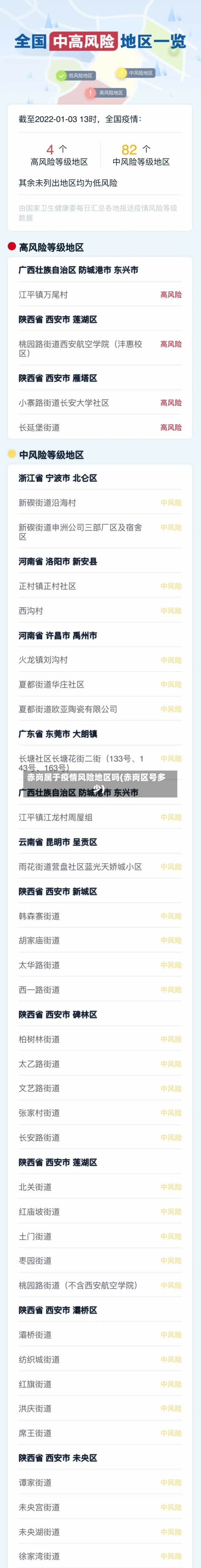 赤岗属于疫情风险地区吗(赤岗区号多少)