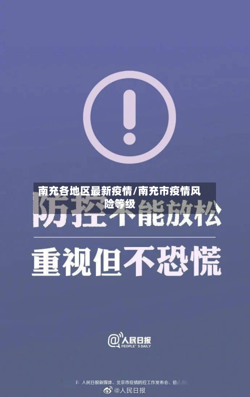南充各地区最新疫情/南充市疫情风险等级