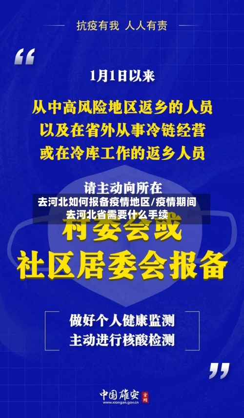 去河北如何报备疫情地区/疫情期间去河北省需要什么手续