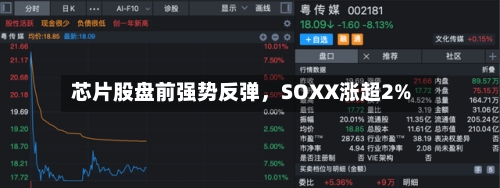 芯片股盘前强势反弹，SOXX涨超2%