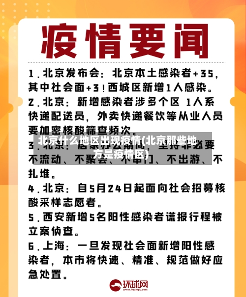 北京什么地区出现疫情(北京那些地方是疫情区)