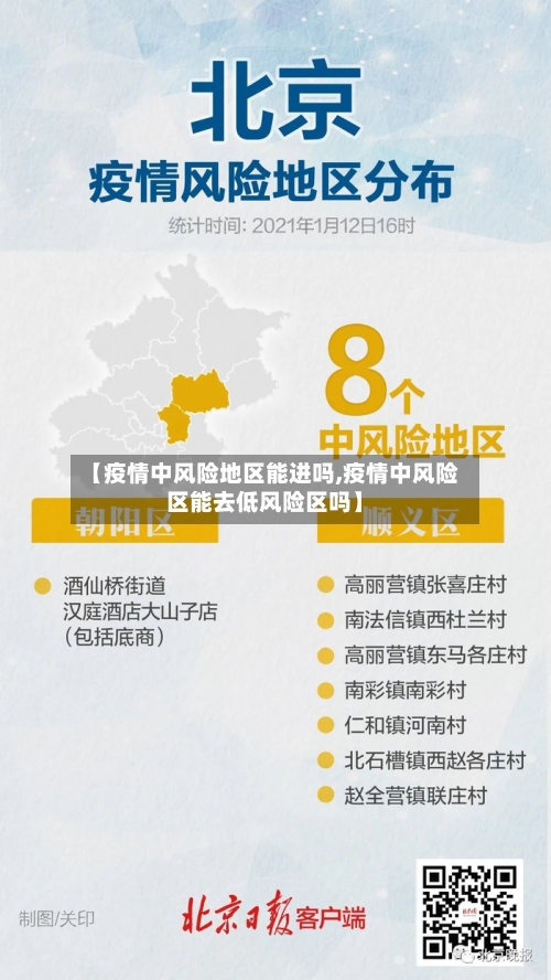【疫情中风险地区能进吗,疫情中风险区能去低风险区吗】