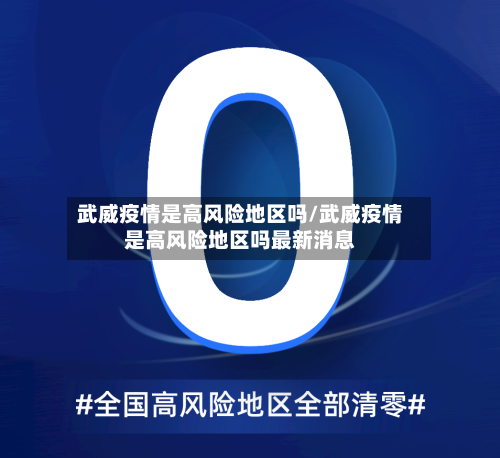 武威疫情是高风险地区吗/武威疫情是高风险地区吗最新消息