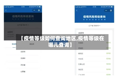 【疫情等级如何查询地区,疫情等级在哪儿查询】