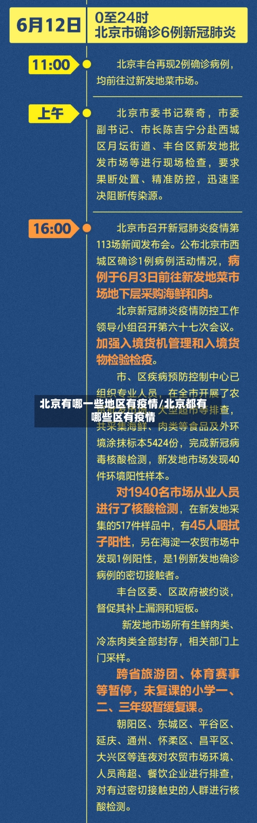 北京有哪一些地区有疫情/北京都有哪些区有疫情