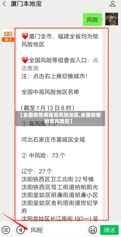 【全国疫情病毒高风险地区,全国疫情的高风险区】