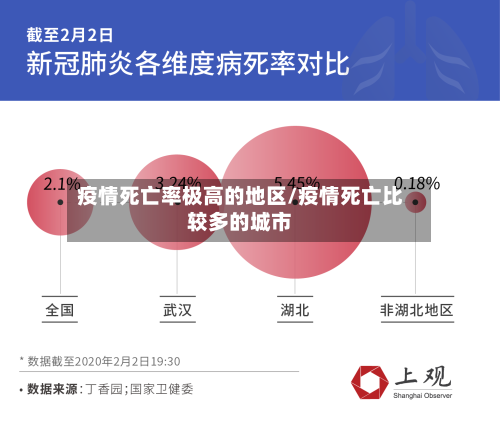 疫情死亡率极高的地区/疫情死亡比较多的城市