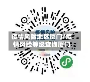 疫情风险地区厦门/疫情风险等级查询厦门