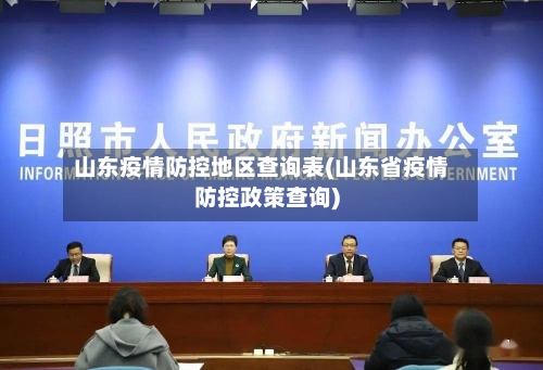 山东疫情防控地区查询表(山东省疫情防控政策查询)