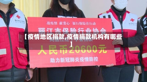 【疫情地区捐款,疫情捐款机构有哪些】
