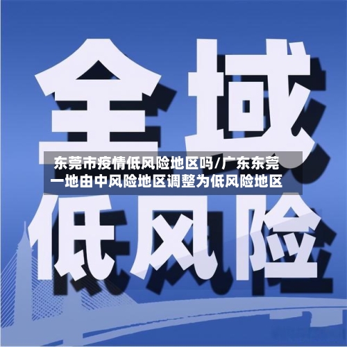 东莞市疫情低风险地区吗/广东东莞一地由中风险地区调整为低风险地区