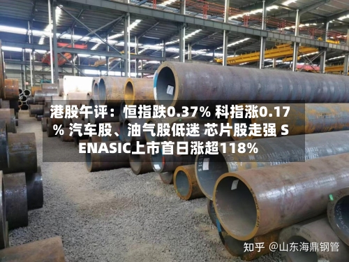 港股午评：恒指跌0.37% 科指涨0.17% 汽车股、油气股低迷 芯片股走强 SENASIC上市首日涨超118%