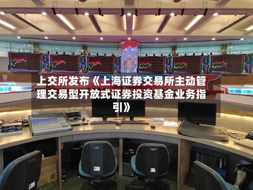 上交所发布《上海证券交易所主动管理交易型开放式证券投资基金业务指引》